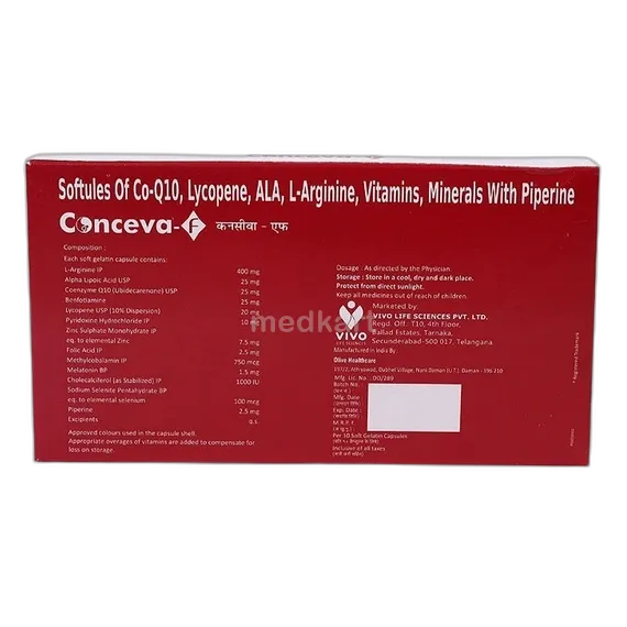 conceva f capsule 10's